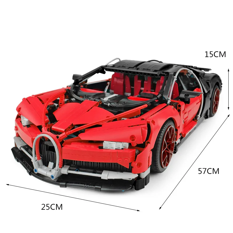 20086 Technic Car Series Supercar Bugattis модель строительные блоки Наборы кубиков детские игрушки, совместимые с новыми 42083 сборочные подарки