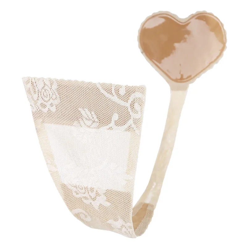 Nude Love Heart YiZYiF женские C стильные незаметные трусики нижнее белье без трусиков линия самоклеющиеся без бретелек стринги C-string стринги белье - Цвет: Nude Love Heart
