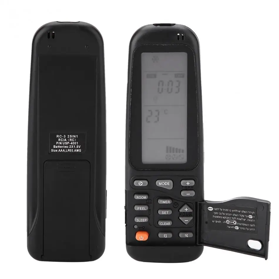 Новое поступление пульт дистанционного управления черный кондиционер для Airwell