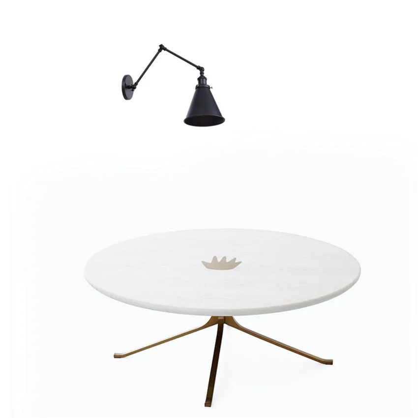 Goede Retro Industriële Passen Lange Arm LED Wandlamp Loft Swing Wandlampen Schans Zwart Ijzer Home Decor Verlichting Lamparas Pared