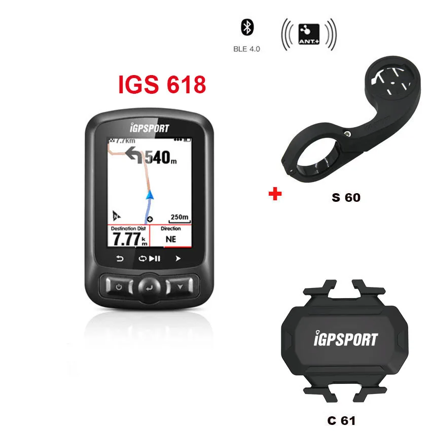3 Igpsport 7 группы IGS618 ANT+ велосипед с Bluetooth компьютер Gps Bicicleta Беспроводной Bisiklet Аксесуар велосипедный спидометр датчик для мотоцикла - Цвет: 3
