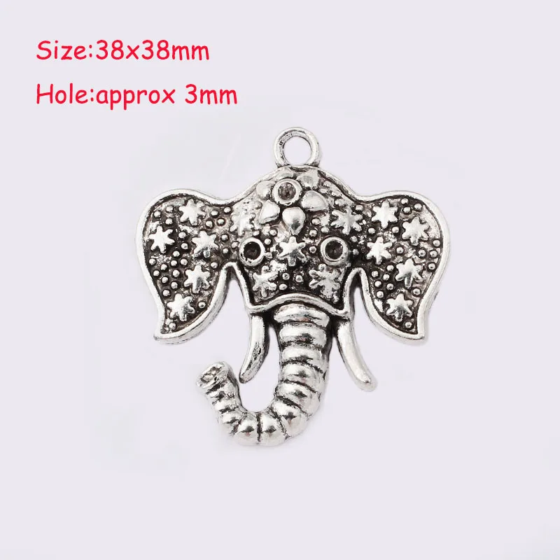 3 шт. подвески в виде большого слона|Подвески| |