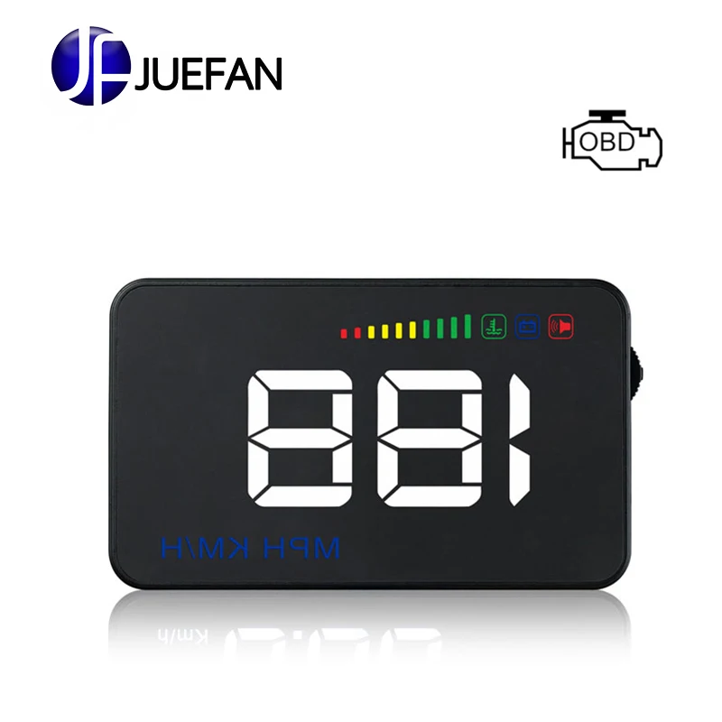 JUEFAN A500 HUD Автомобильный дисплей на головке автомобиля Детектор - Цена: 4023.57