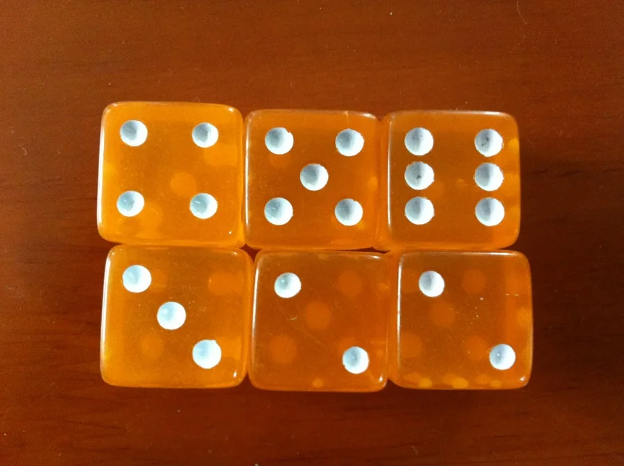 6 шт./компл. 19 мм квадратные углы Прозрачные Кубики #19 экспорт|transparent dice|dice transparentdice