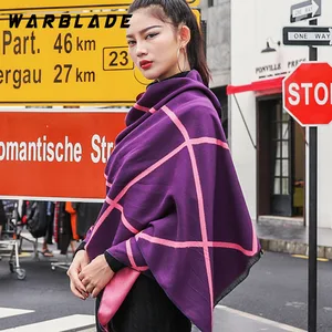 Шарф женский Ksyoocur, зимний кашемировый шарф, 190 х65 см