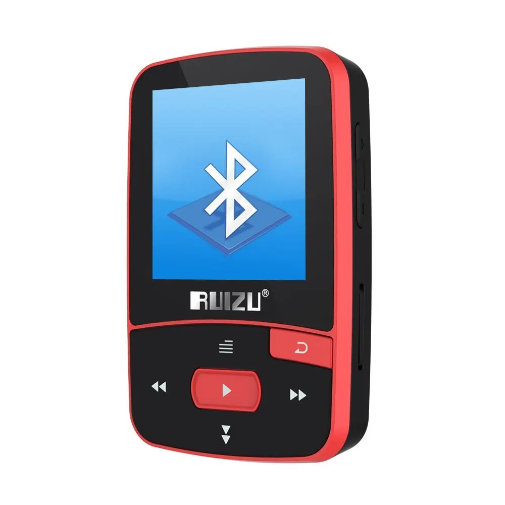 RUIZU X50 8GB Bluetooth MP3 музыкальный плеер спортивный зажим защита от пота Walkman качество