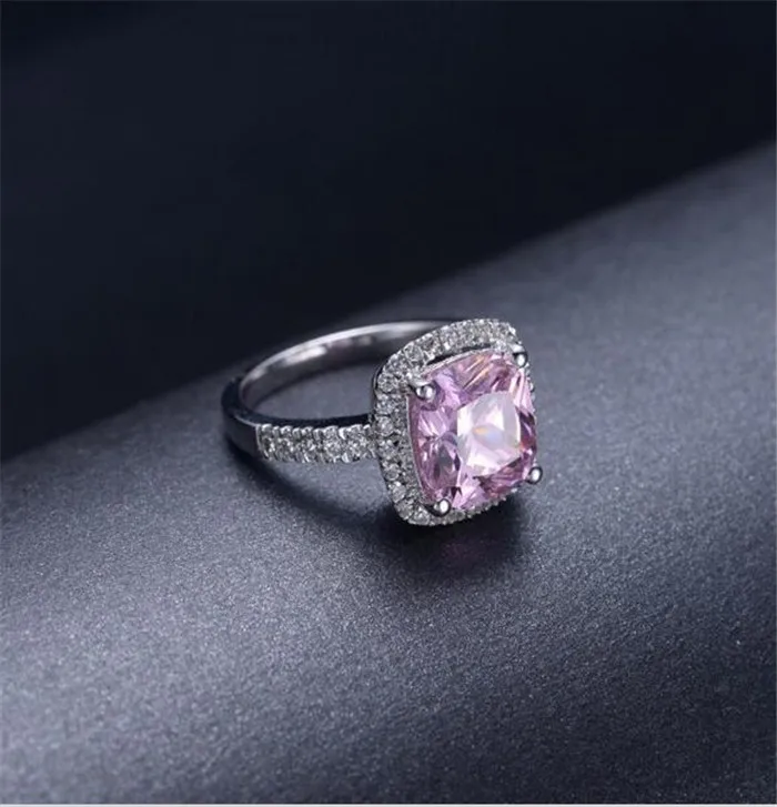 Бренд GALAXY 100% Стерлинговое Серебро 925 пробы обручальное кольцо новое модное