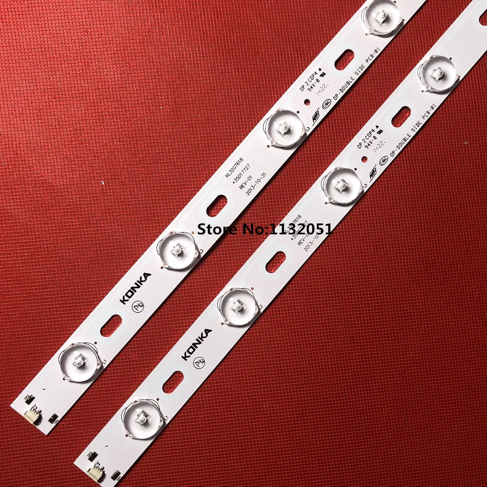 Оригинальный Для 32 дюймов ТВ KL32GT618 Led Подсветка 35017727 1 шт. = 10 led 644 мм 6v | Лампы и