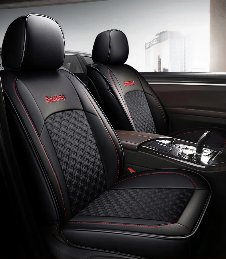 Универсальные автомобильные чехлы из искусственной кожи для Seat Altea XL Arona Ateca cordoba exeo Ibiza 6j 6l Leon ST fr X-PERIENCE