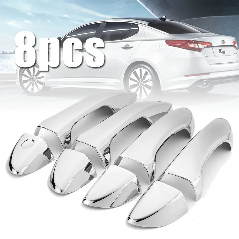JXLCLYL 8 шт./компл. хромированная накладка на боковую дверную ручку для Corolla 2014