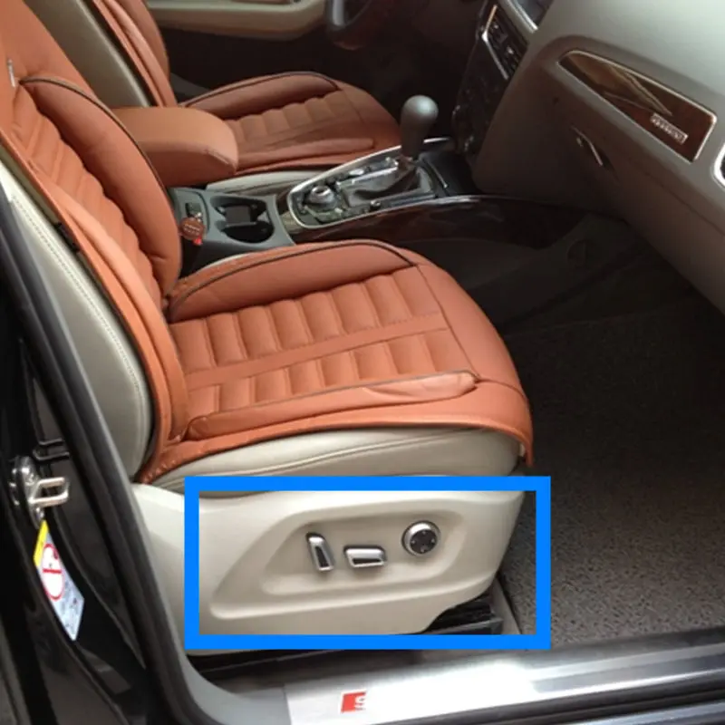 6 шт. Регулируемый кнопочный переключатель сиденья для Volkswagen /VW Jetta MK5 GTI Passat B7 CC Tiguan