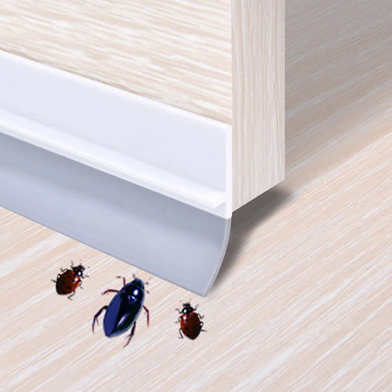 Rubber Bottom Protect Seal Strip Tool Accessory Adhesive Under Door Stripping Soundproof New Quality Useful Parts