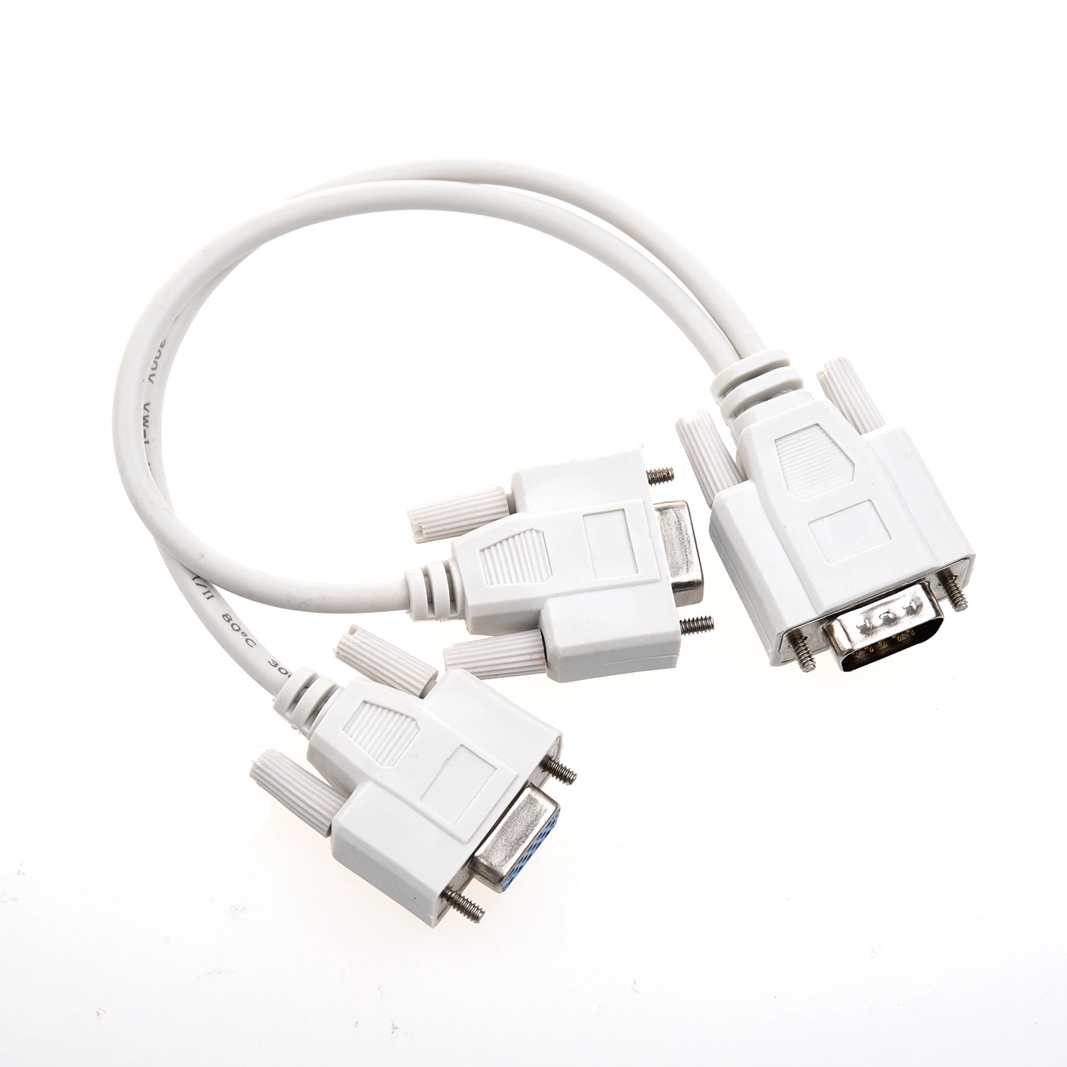 SCLS Новый 1 PC к 2 мониторам сплиттер кабель для VGA видео|monitor splitter|splitter cablemonitor cable |