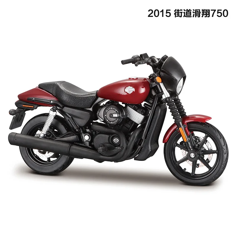 2015 Maisto 1:18 Модель мотоцикла велосипед игрушка для Harley street 750 1980 FLT Тур Glide Road king специальный 1999 FLHR ROAD KING - Цвет: 2015