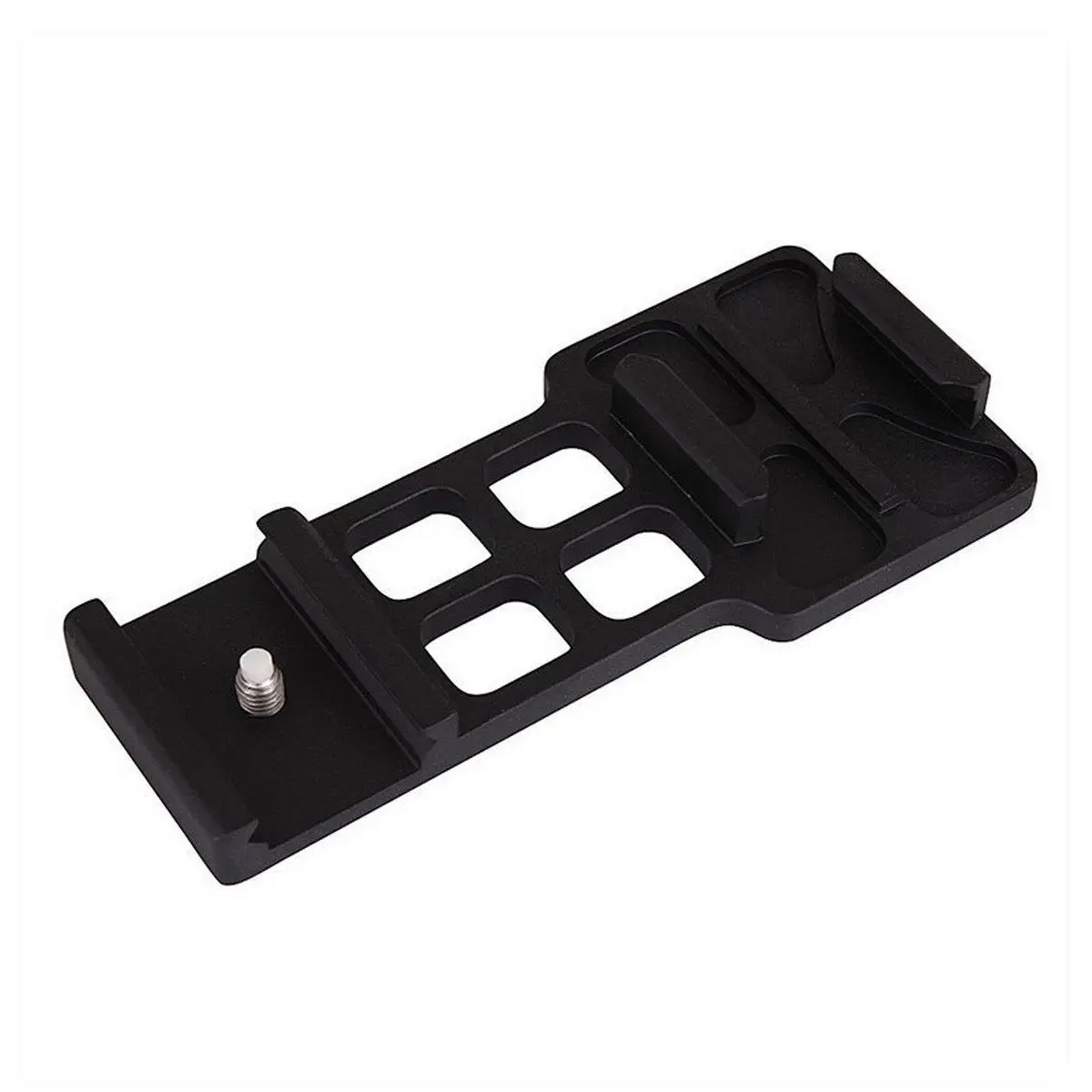 Cantilever Picatinny Weaver Rail Side Mount for GoPro Hero 4 3 2 1 Camera Also Compactible with Quick Release Buckle of SJCAM |