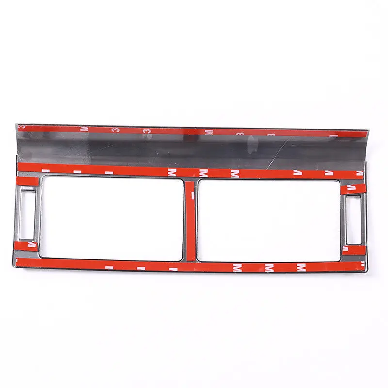 

1 PCS Vehicle Steel Black Brushed Center Air Condition Vent Frame For Discovery Sport Range Rover Evoque 2012-2017 Car Styling