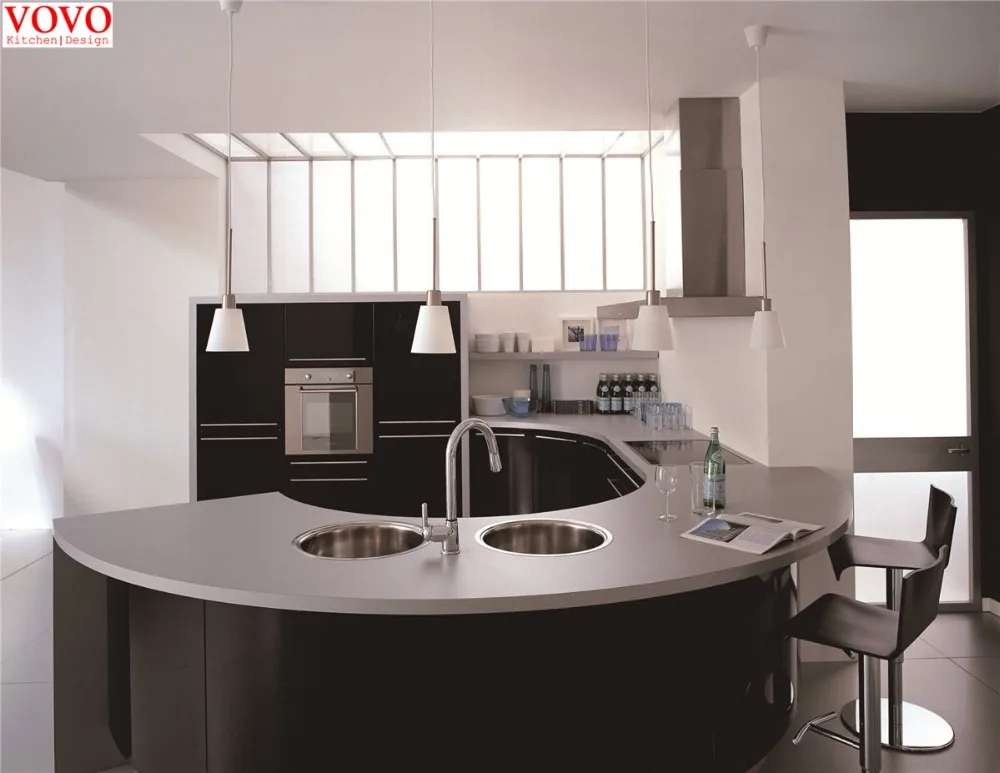 Блестящая черная фотография|kitchen cabinet|high gloss kitchen cabinetshigh cabinet |