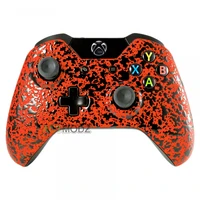 extremerate textured orange upper shell faceplate protective cover for xbox one controller
