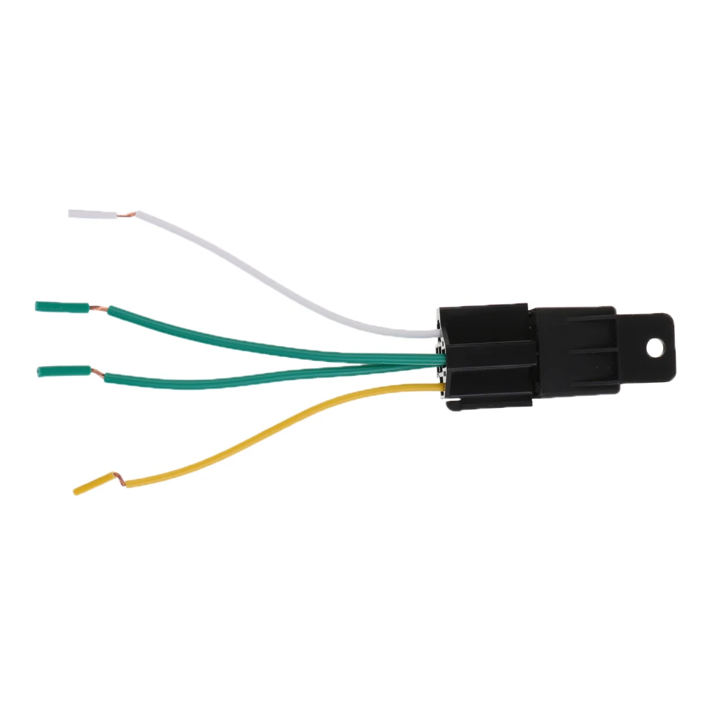 Автомобильный Грузовик 4 Pin 12V 40 Amp SPDT NC реле и разъем жгута | Обустройство дома