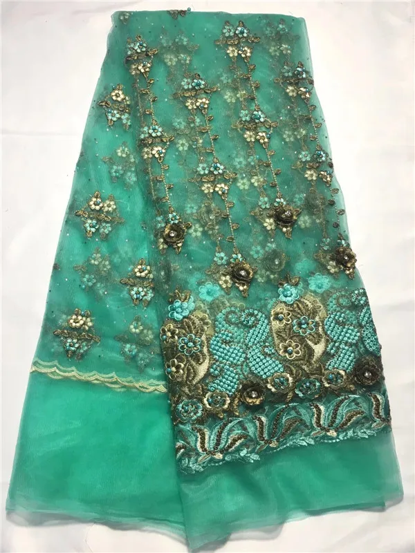 Wedding Dress Beaded Lace Fabric Nigerian For Lilac High Quality French 1-28 | Дом и сад