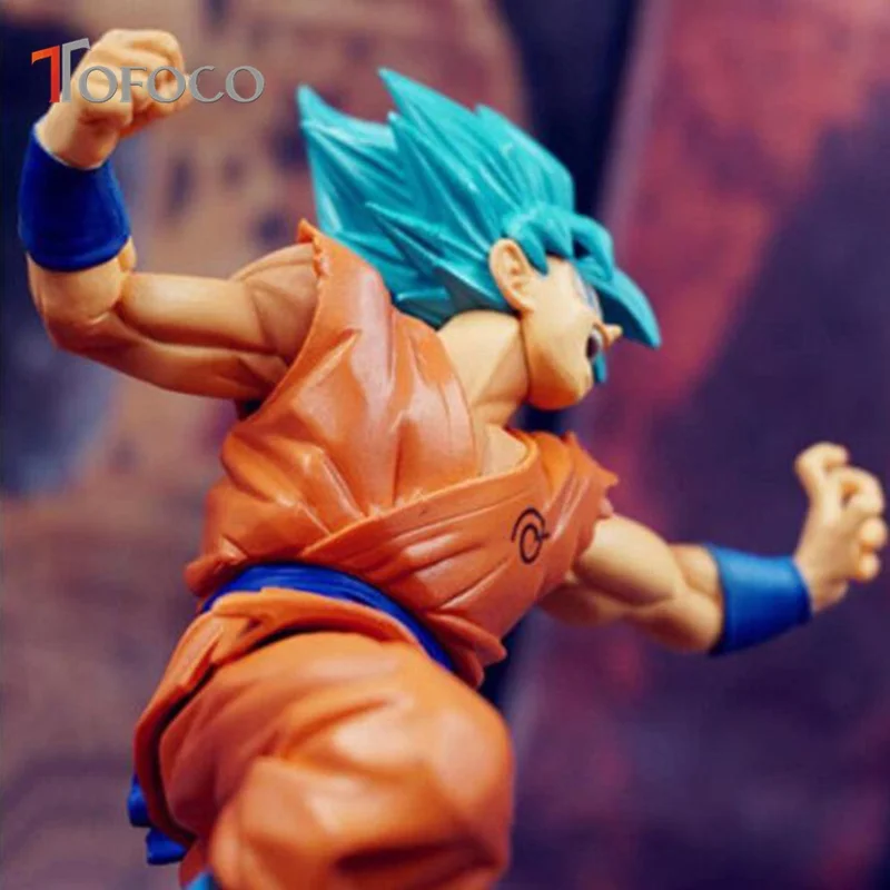 TOFOCO Новый ПВХ 15 см Dragon Ball Z набор кукол DBZ аниме морозильник Sun Goku фильм