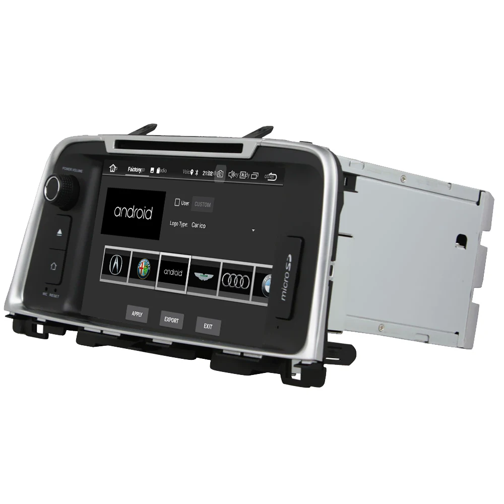 KLYDE " Восьмиядерный 4G wifi Android 8,0 7,1 6,0 4 Гб ОЗУ 32 Гб ПЗУ автомобильный DVD мультимедийный плеер радио для Kia K5 Optima