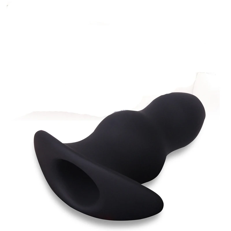 Полые силиконовые эротические игрушки для мужчин и женщин Анальная пробка