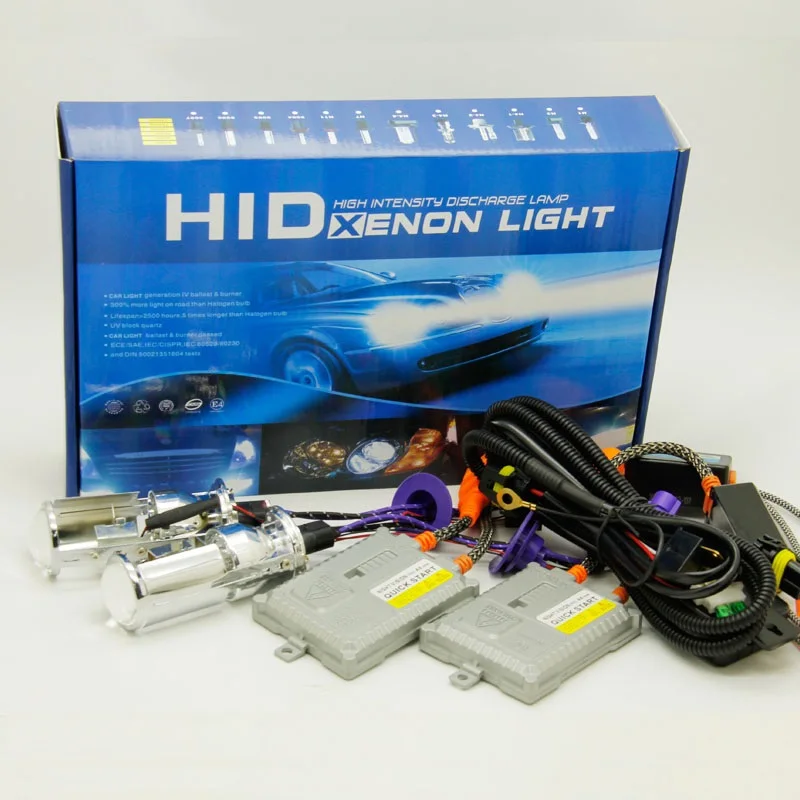 1 комплект Автомобильный ксеноновый H4 головной светильник лампы HID MINI Hi Lo луч
