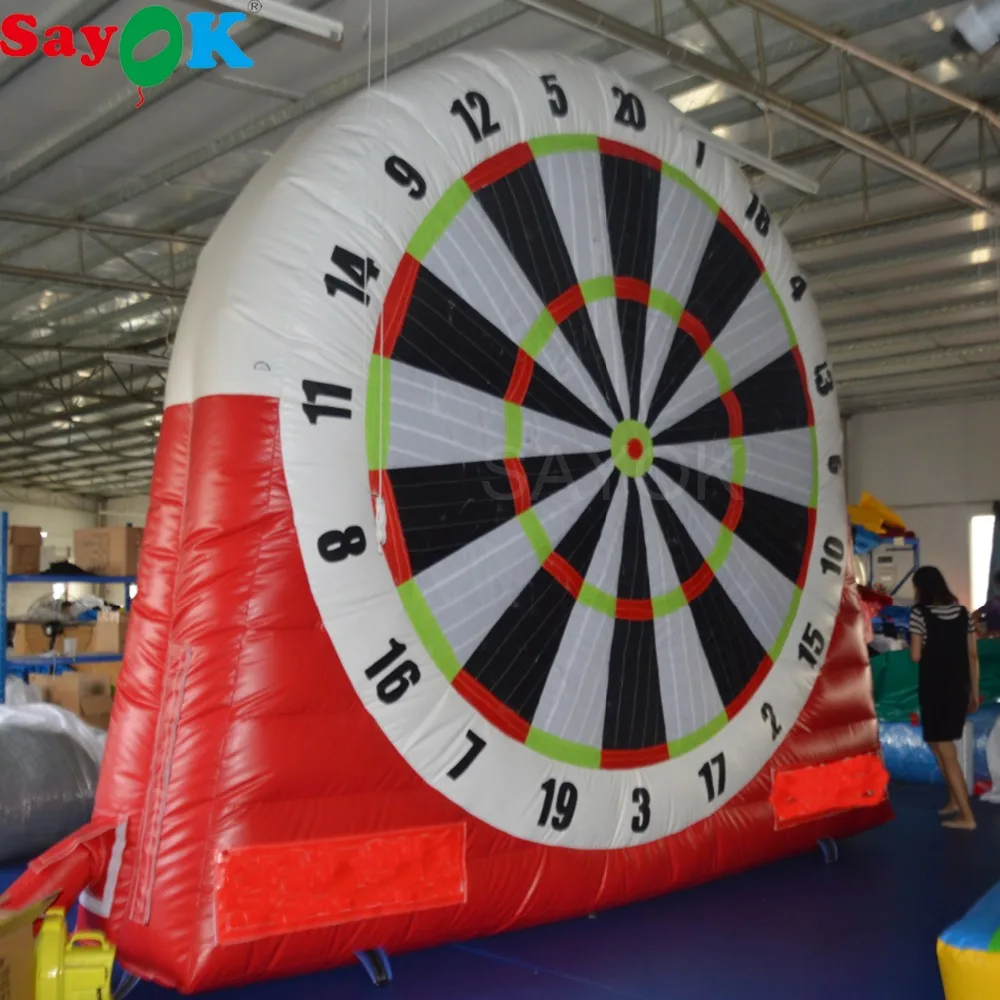 Sayok 3 м/4 м гигантская надувная Дротика настольная игра футбольная s доска