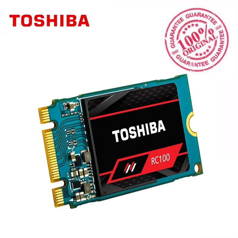 Toshiba RC100 NVMe Внутренний твердотельный накопитель 240 ГБ M.2 2242 PCIe 3 0*2 SSD высокое