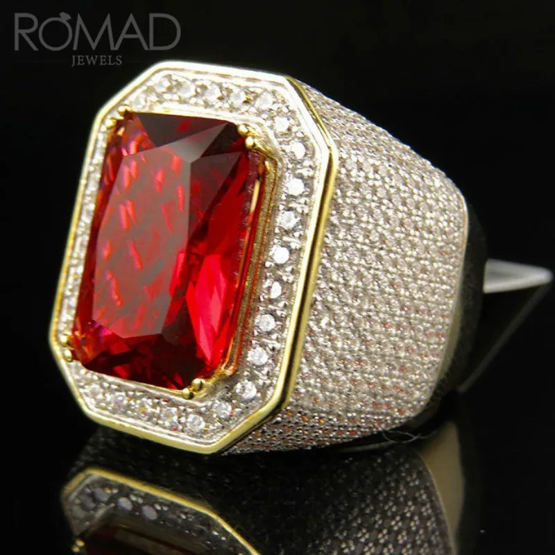 ROMAD 2019 высокое качество ювелирные изделия оптовая продажа акция красный большой