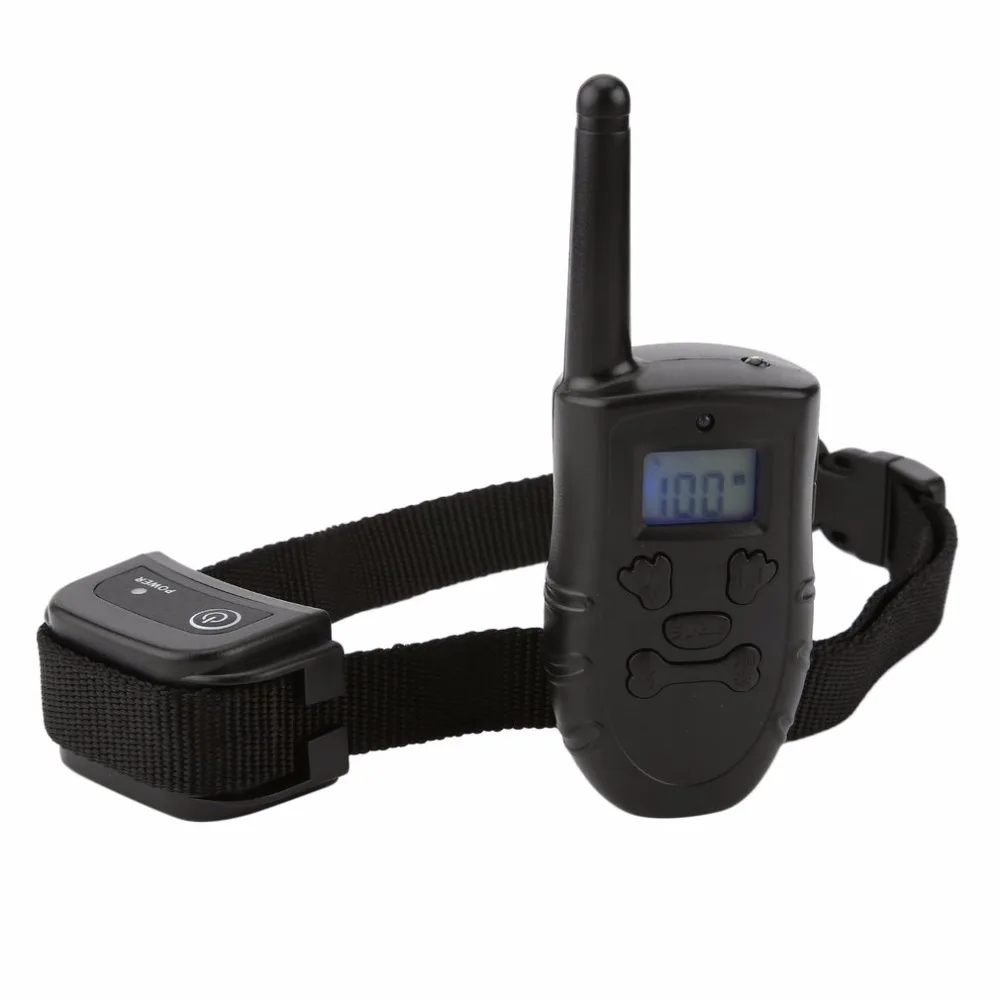 Original Dog Training Collar Waterproof Rechargeable Bark-stop Anti Barking Remote Control Electric Shock Bark Deterrents | Дом и сад