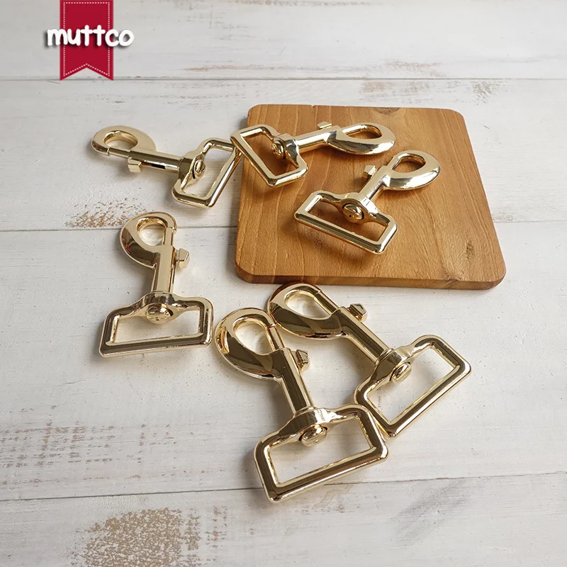 DIY поводок для собак розничная продажа экологичный Золотой металлический брелок