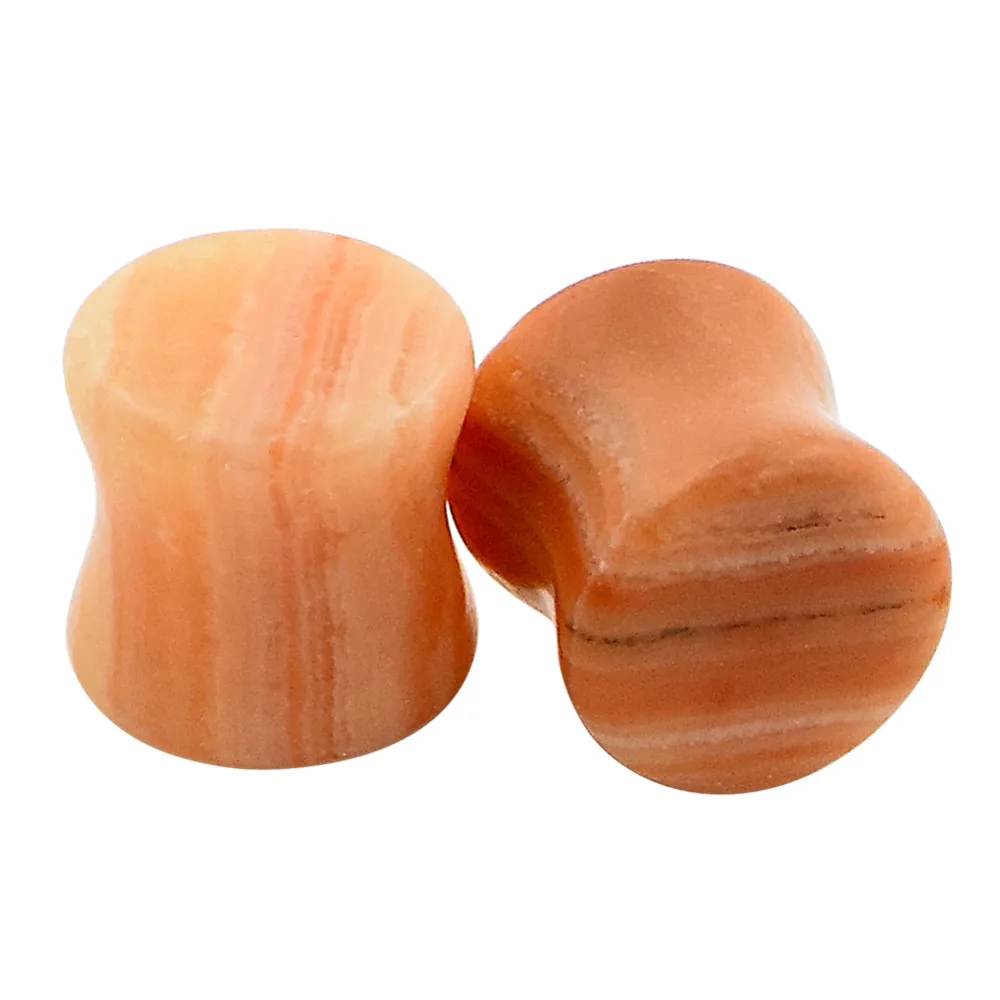 Ню Натурального Камня Беруши со Свежими Силикона Уха Тоннелей Плоти Расширения