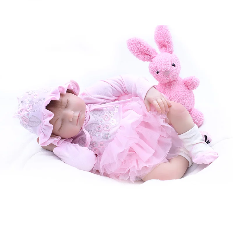 20inch sleeping Adora fashion Lifelike Reborn Baby Dolls for Vinyl Silicone Doll baby boneca menina silicone realista | Игрушки и хобби