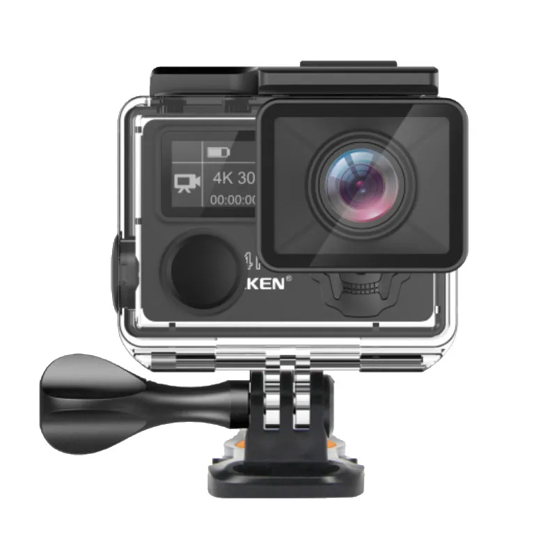 EKEN H5s Plus Ультра HD экшн камера 4K + 12 МП с EIS подводный водонепроницаемый Cam Удаленная