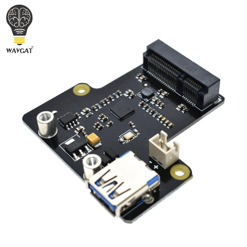 WAVGAT Raspberry pi X850 mSATA SSD диск плата расширения поддерживает 1 ТБ USB 3,0