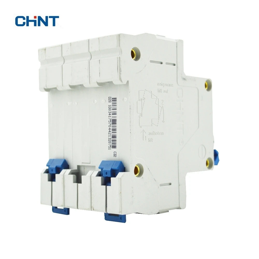 Миниатюрный автоматический выключатель CHINT DZ47 60 C32 AC230/400 V 3 P 32A с номинальным