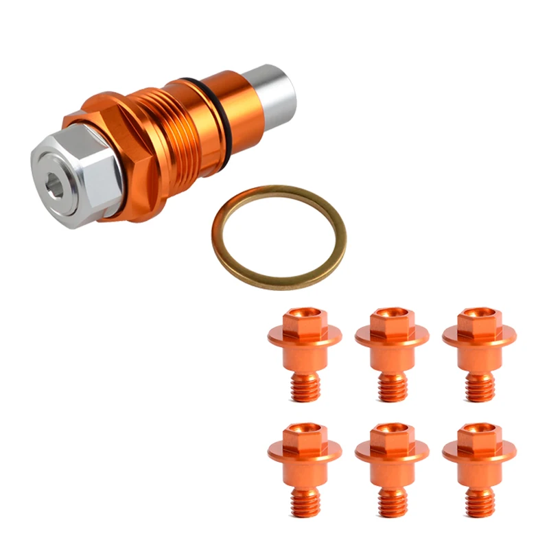 Front Fork Guard Bolts Screw Cam Chain Timing Camshaft Drive Tensioner for KTM 250 350 400 450 500 520 SXF EXCF XCF SMR | Автомобили и