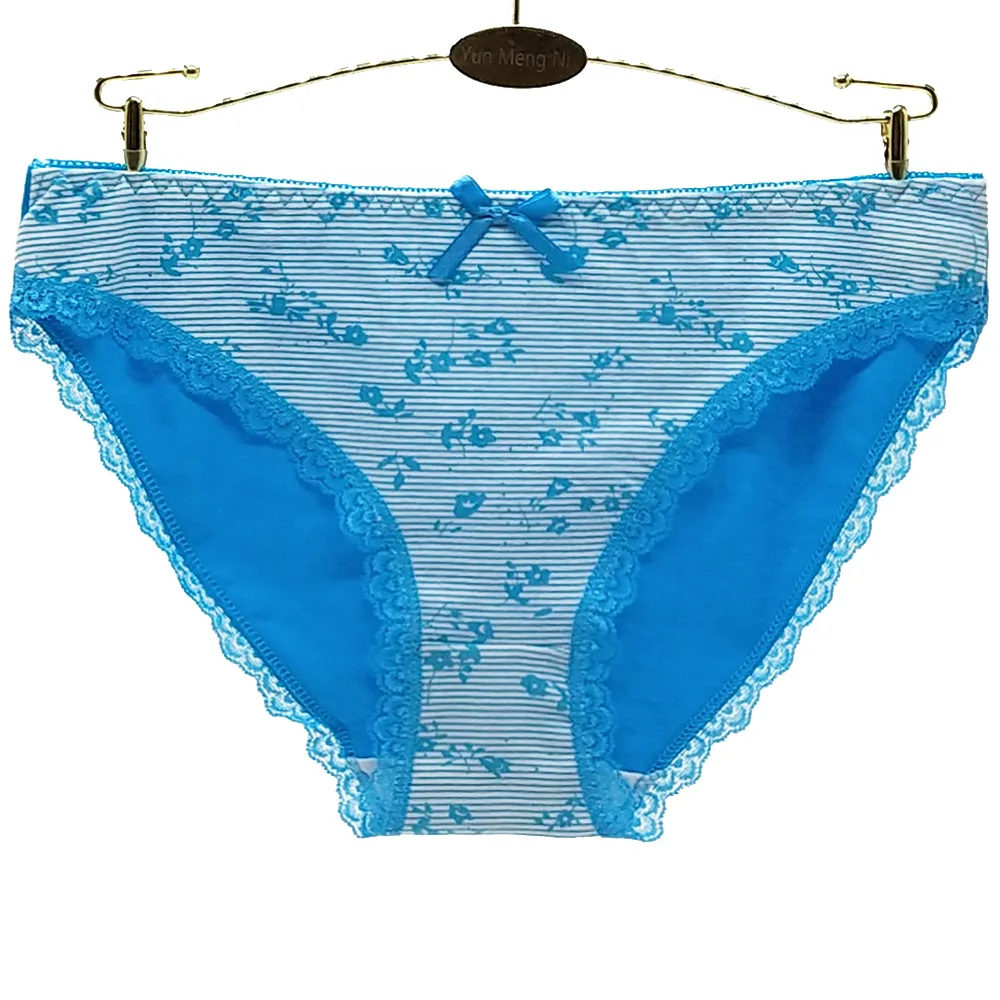 Партия 12 шт. женское нижнее белье с цветочным рисунком женские хлопковые