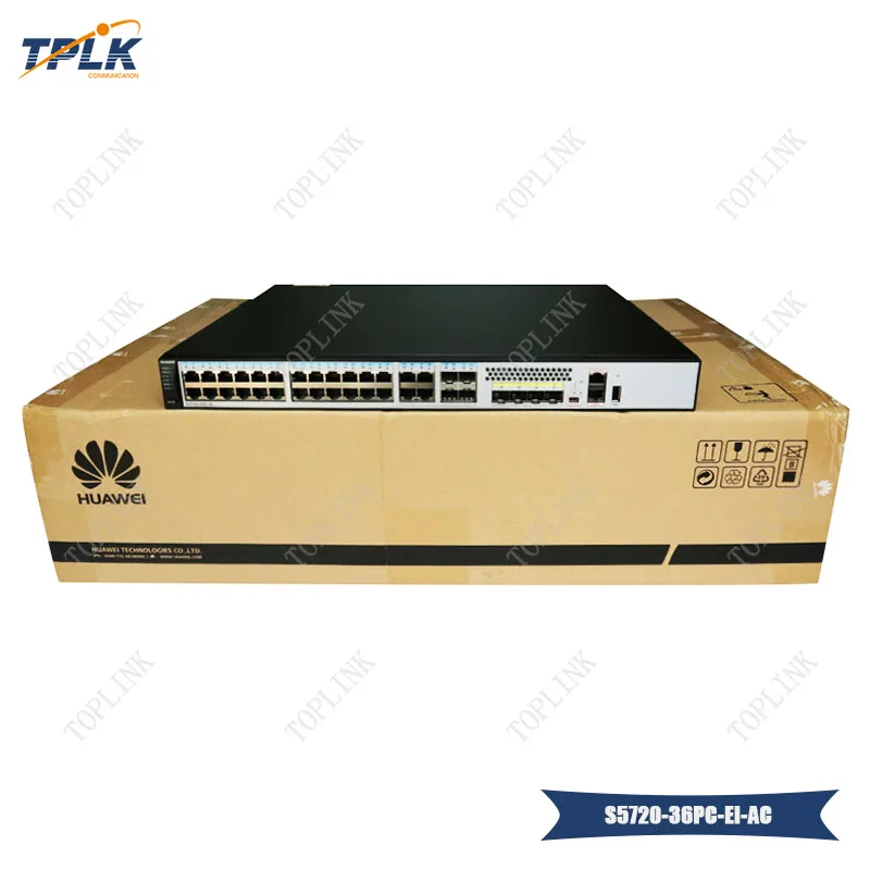 Прямая продажа с фабрики S5720 36PC EI AC переключатели 28 коммутатора Ethernet 10/100/1000 портов