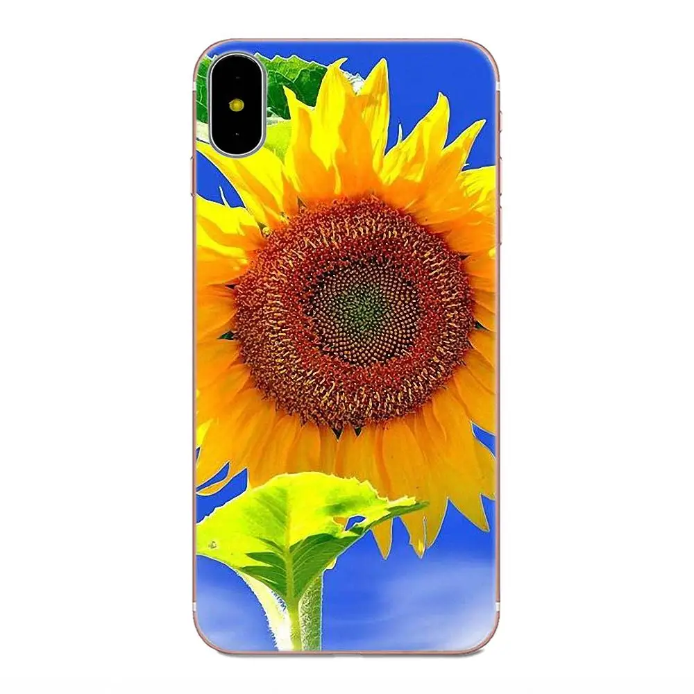 Мягкий защитный чехол с изображением подсолнуха Ван Гога для Galaxy A3 A5 A7 On5 On7 2015 2016