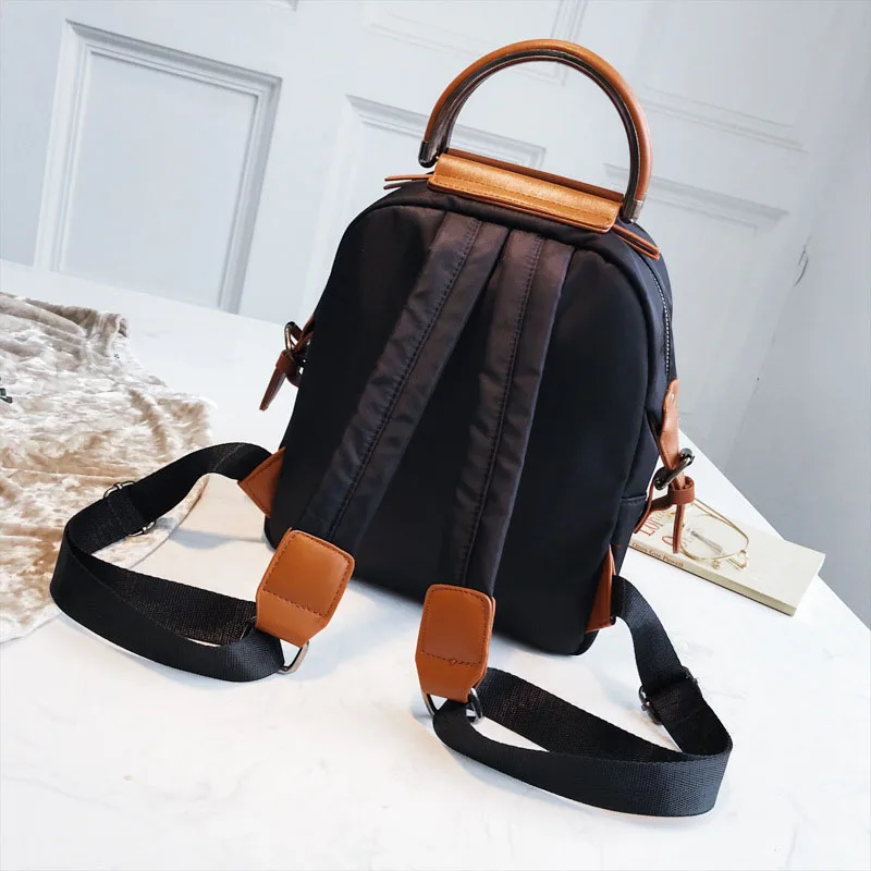 Миниатюрный женский рюкзак CASMOR с клиньями школьный ранец для девочек подростков