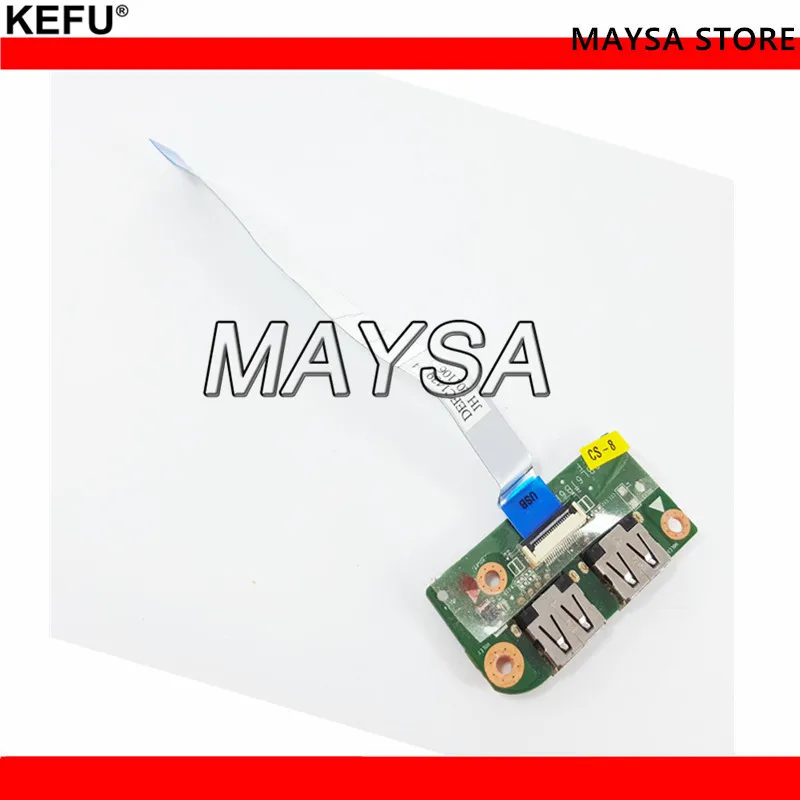Подлинный подходит для Toshiba Satellite L750 L755 L750D серии Dual Usb Port Board с кабелем DA0BL6TB6F0| |