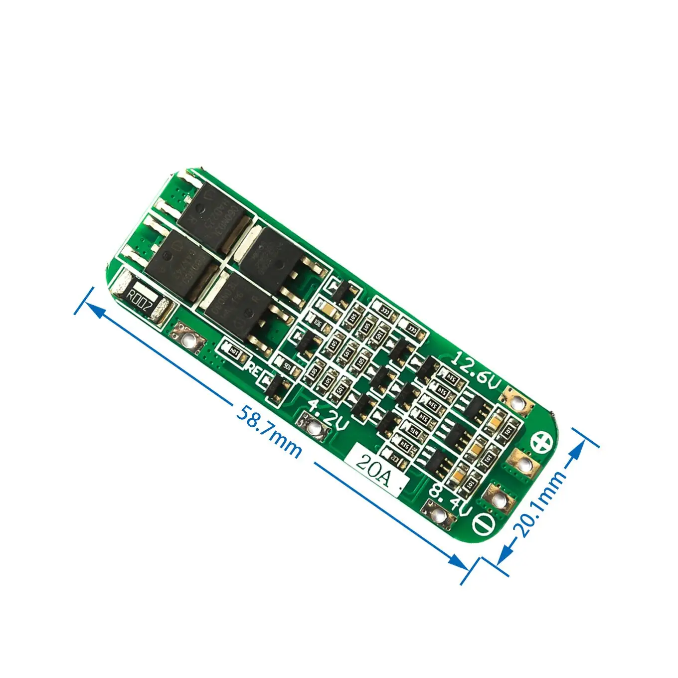 Прибытие 3S 20A литий ионная литиевая батарея 18650 зарядное устройство PCB плата