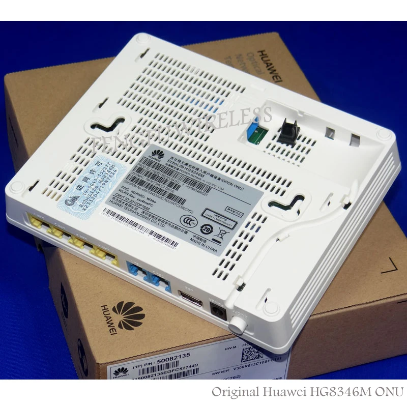 Оригинальный беспроводной Gpon терминал Echolife HG8346M ONU ONT 4LAN + 2POTS Wi-Fi H.248 и SIP английская