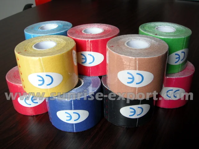 Кинезиологическая лента 2 размера тейп обвязка для восстановления мышц в