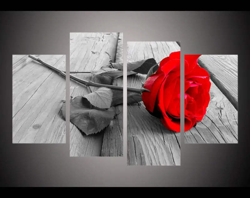 5 шт. искусство для гостиной спальни настенное Искусство украшение дома Цветущая