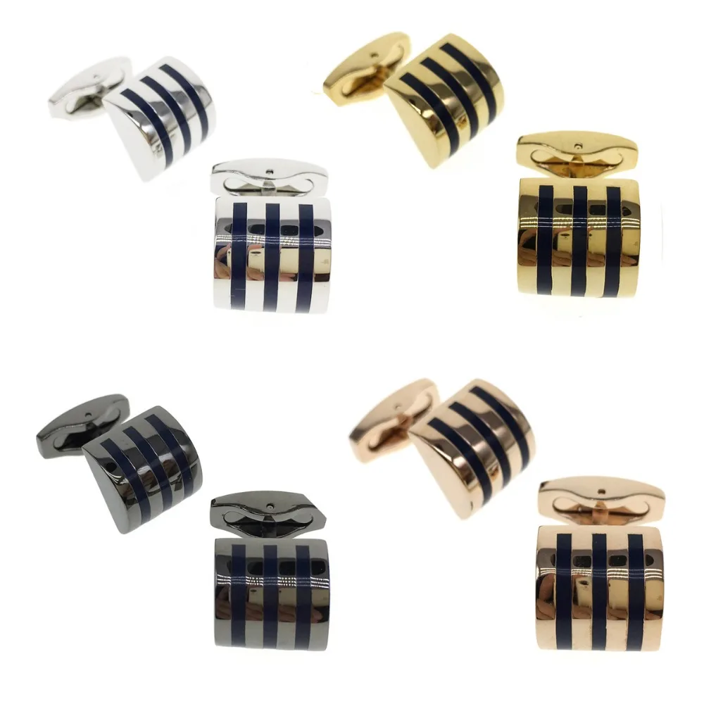 Cuffarts Cufflinks For Men Blue Enamel Classic Square Gift Masonic Like James Bond Cuff Links | Украшения и аксессуары