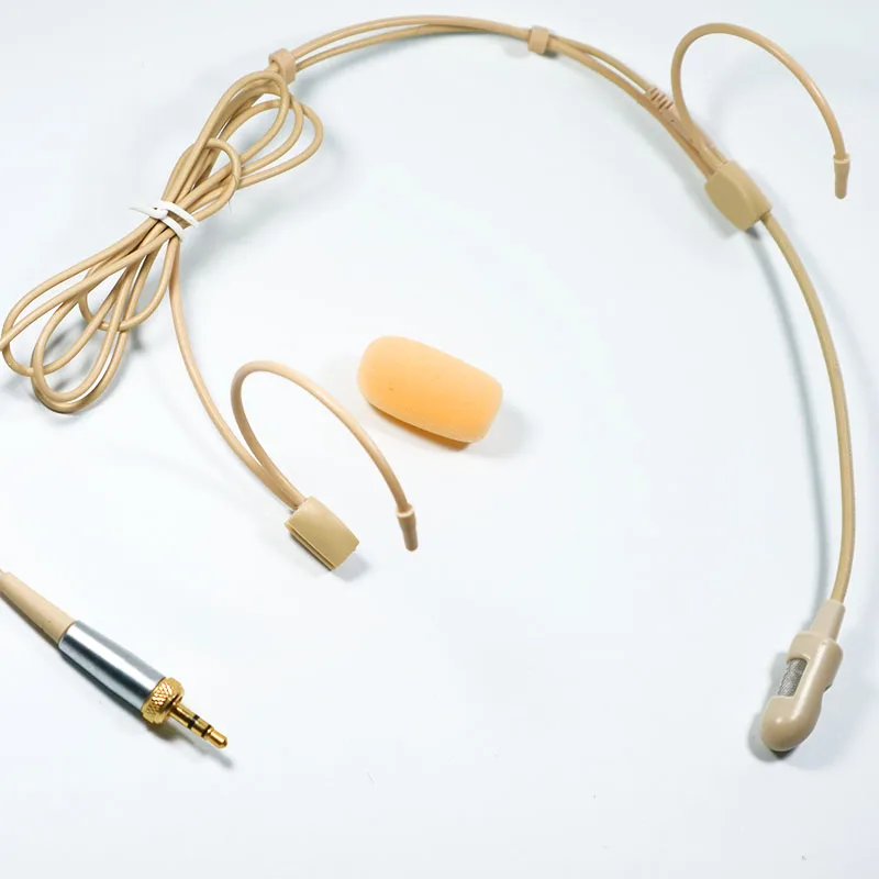 Гиперкардиоидный направленная гарнитура микрофон для Sennheiser EW 100 300 500 G1 2 3 Беспроводной интервью речи петь Запись
